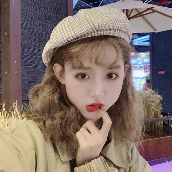 mũ nồi beret họa tiết 