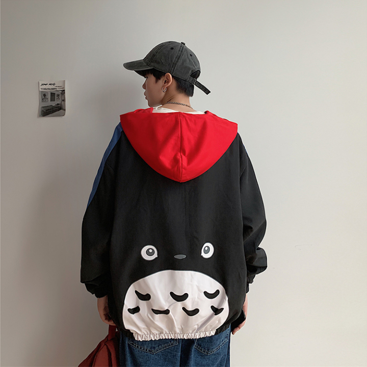 áo khoác tay viền hình totoro