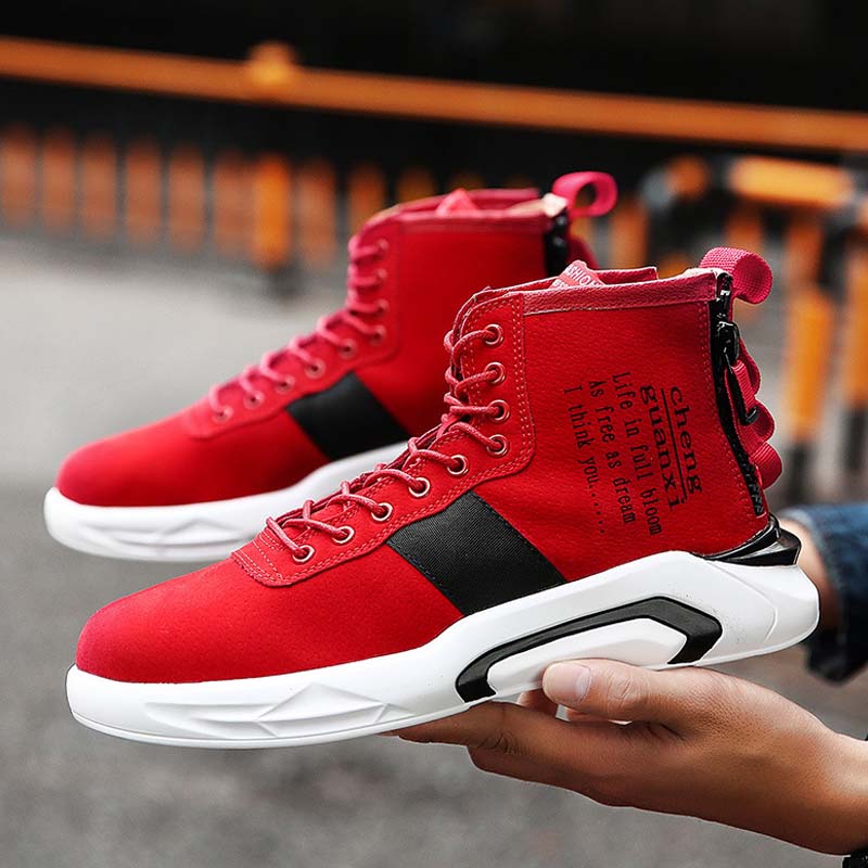 giày sneaker dây kéo sporty