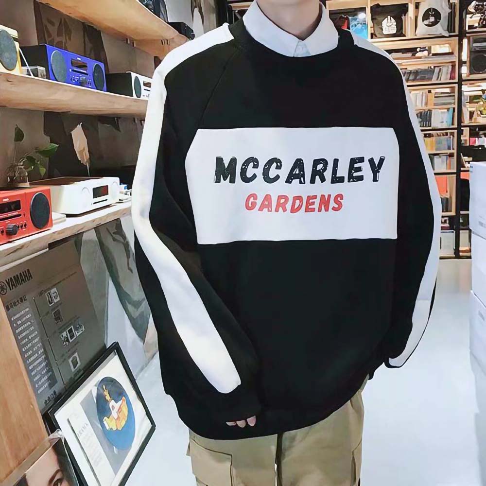 áo sweatshirt nam mccarley gardens